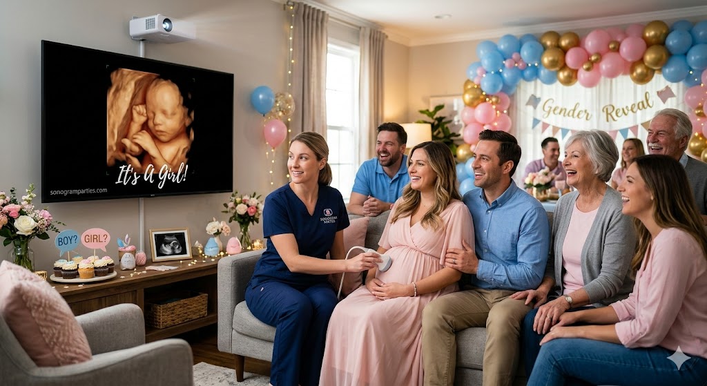 Live Sonogram Party Experience